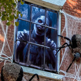 Maxbell Happy Halloween Wall Posters Scary Chilling Face Poster for Pub Party Office Style C