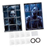 Maxbell Happy Halloween Wall Posters Scary Chilling Face Poster for Pub Party Office Style C