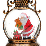 Maxbell Christmas Snow Globes with Music Festival Decoration for Home Party Seasonal