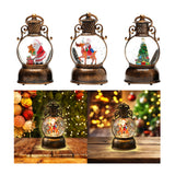 Maxbell Christmas Snow Globes with Music Festival Decoration for Home Party Seasonal