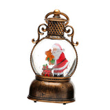Maxbell Christmas Snow Globes with Music Festival Decoration for Home Party Seasonal