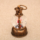 Maxbell Christmas Snow Globes with Music Festival Decoration for Home Party Seasonal