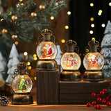 Maxbell Christmas Snow Globes with Music Festival Decoration for Home Party Seasonal