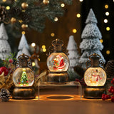 Maxbell Christmas Snow Globes with Music Festival Decoration for Home Party Seasonal
