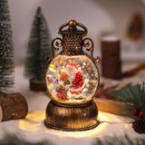 Maxbell Christmas Snow Globes with Music Festival Decoration for Home Party Seasonal