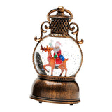 Maxbell Christmas Snow Globes with Music Festival Decoration for Home Party Seasonal