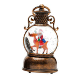 Maxbell Christmas Snow Globes with Music Festival Decoration for Home Party Seasonal