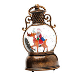 Maxbell Christmas Snow Globes with Music Festival Decoration for Home Party Seasonal