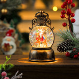 Maxbell Christmas Snow Globes with Music Festival Decoration for Home Party Seasonal