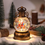 Maxbell Christmas Snow Globes with Music Festival Decoration for Home Party Seasonal