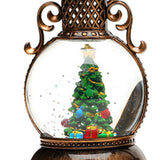 Maxbell Christmas Snow Globes with Music Festival Decoration for Home Party Seasonal
