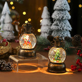 Maxbell Christmas Snow Globes with Music Festival Decoration for Home Party Seasonal