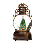 Maxbell Christmas Snow Globes with Music Festival Decoration for Home Party Seasonal