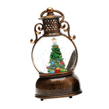 Maxbell Christmas Snow Globes with Music Festival Decoration for Home Party Seasonal