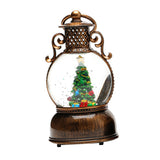 Maxbell Christmas Snow Globes with Music Festival Decoration for Home Party Seasonal