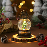 Maxbell Christmas Snow Globes with Music Festival Decoration for Home Party Seasonal