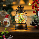 Maxbell Christmas Snow Globes with Music Festival Decoration for Home Party Seasonal