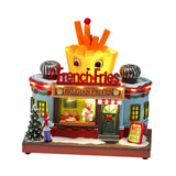 Maxbell Christmas Village Statue Decorative Gift for Countertop Tabletop Centerpiece