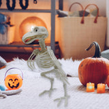 Maxbell Halloween Crow Skeleton Decoration Simulation for Office Desktop Living Room