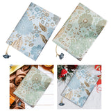 Maxbell A5 Book Cover Soft Cloth Protector for Paperback Hardcover Journal Blue