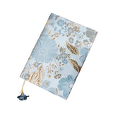 Maxbell A5 Book Cover Soft Cloth Protector for Paperback Hardcover Journal Blue
