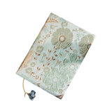 Maxbell A5 Book Cover Soft Cloth Protector for Paperback Hardcover Journal Green