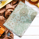 Maxbell A5 Book Cover Soft Cloth Protector for Paperback Hardcover Journal Green