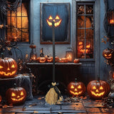 Maxbell Halloween Witch Broom with Ribbons for Masquerade Halloween Party Decoration