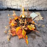 Maxbell Fall Wreath 25cm Festival Table Decorative Harvest Wreath Thanksgiving Decor