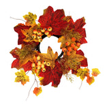 Maxbell Thanksgiving Candle Ring Holder Decorative for Festival Dining Room Tabletop