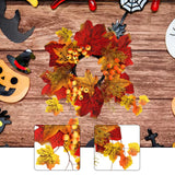 Maxbell Thanksgiving Candle Ring Holder Decorative for Festival Dining Room Tabletop