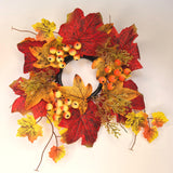 Maxbell Thanksgiving Candle Ring Holder Decorative for Festival Dining Room Tabletop
