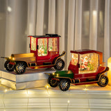 Maxbell Christmas Music Box Creative Christmas Decoration for Bookshelf Festive Home