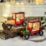 Maxbell Christmas Music Box Creative Christmas Decoration for Bookshelf Festive Home