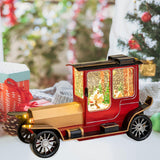 Maxbell Christmas Music Box Creative Christmas Decoration for Bookshelf Festive Home