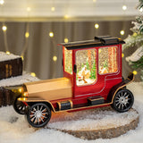 Maxbell Christmas Music Box Creative Christmas Decoration for Bookshelf Festive Home