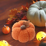 Maxbell Artificial Pumpkin Decorative Realistic Faux Fruit Display for Party Kitchen Orange