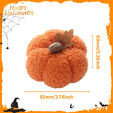 Maxbell Artificial Pumpkin Decorative Realistic Faux Fruit Display for Party Kitchen Orange