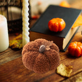 Maxbell Artificial Pumpkin Decorative Realistic Faux Fruit Display for Party Kitchen coffee