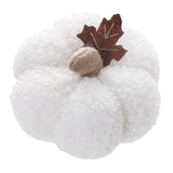 Maxbell Artificial Pumpkin Decorative Realistic Faux Fruit Display for Party Kitchen White
