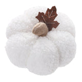 Maxbell Artificial Pumpkin Decorative Realistic Faux Fruit Display for Party Kitchen White