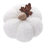 Maxbell Artificial Pumpkin Decorative Realistic Faux Fruit Display for Party Kitchen White