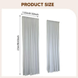 Maxbell Backdrop Curtains Background Wedding Decoration for Engagement Festival Room