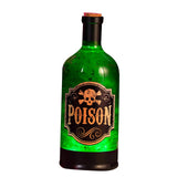 Maxbell Wine Bottle Shape Music Box 10.5x10.5x29cm for Women Men Holiday Decorations green
