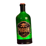 Maxbell Wine Bottle Shape Music Box 10.5x10.5x29cm for Women Men Holiday Decorations green