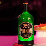 Maxbell Wine Bottle Shape Music Box 10.5x10.5x29cm for Women Men Holiday Decorations green