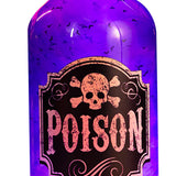 Maxbell Wine Bottle Shape Music Box 10.5x10.5x29cm for Women Men Holiday Decorations violet