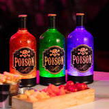 Maxbell Wine Bottle Shape Music Box 10.5x10.5x29cm for Women Men Holiday Decorations violet