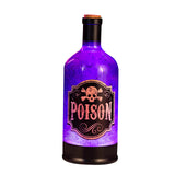 Maxbell Wine Bottle Shape Music Box 10.5x10.5x29cm for Women Men Holiday Decorations violet