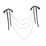 Maxbell Wedding Chair Back Decoration Wedding Ceremony Aisle Decoration for Birthday Black